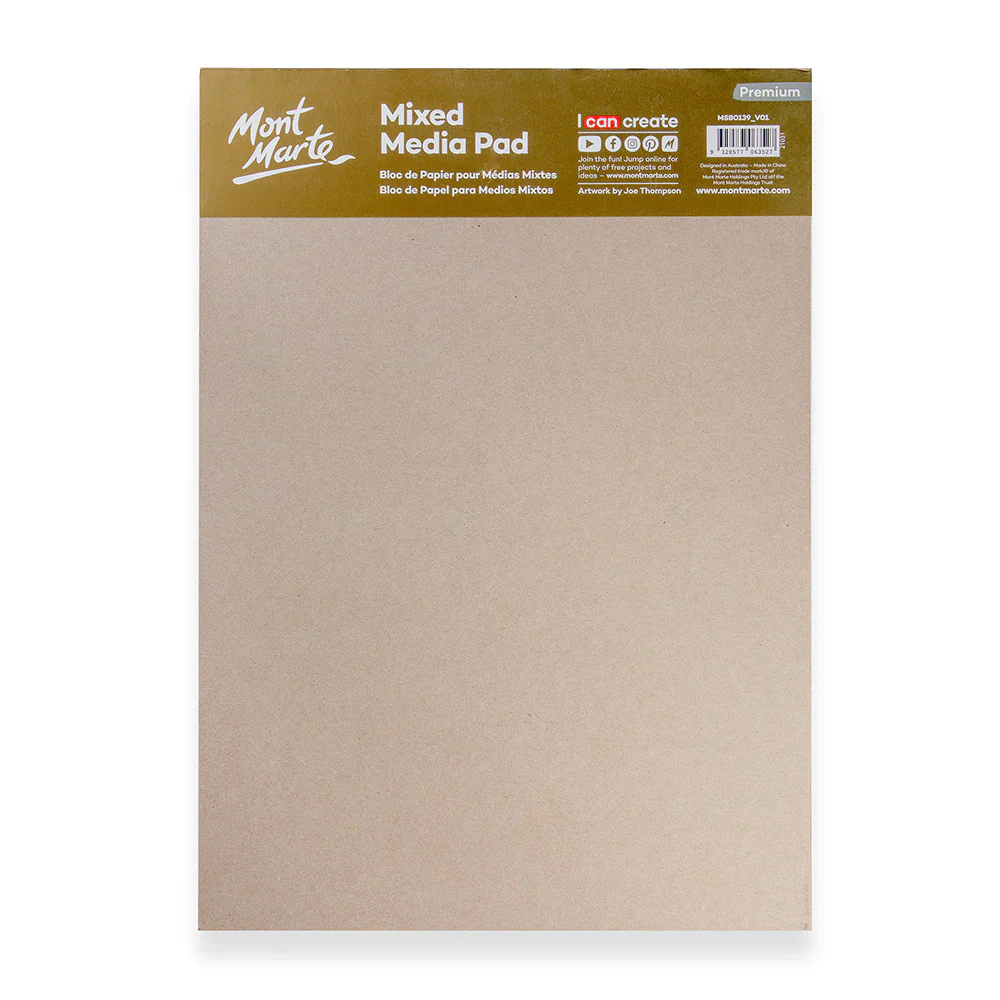 Mixed Media Pad Premium 300gsm A3 15 Sheets - Image 3