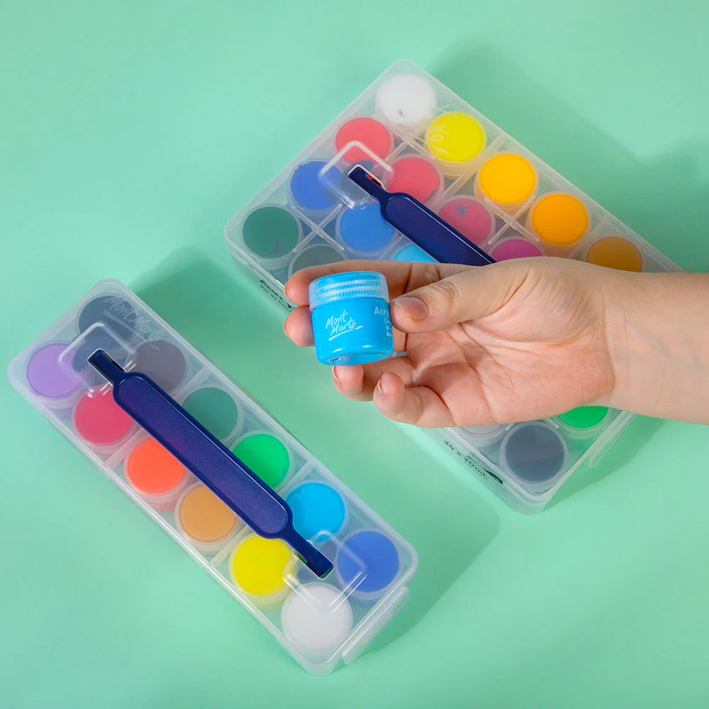 Acrylic Paint Pot Set Signature 12pc x 20ml - Image 9