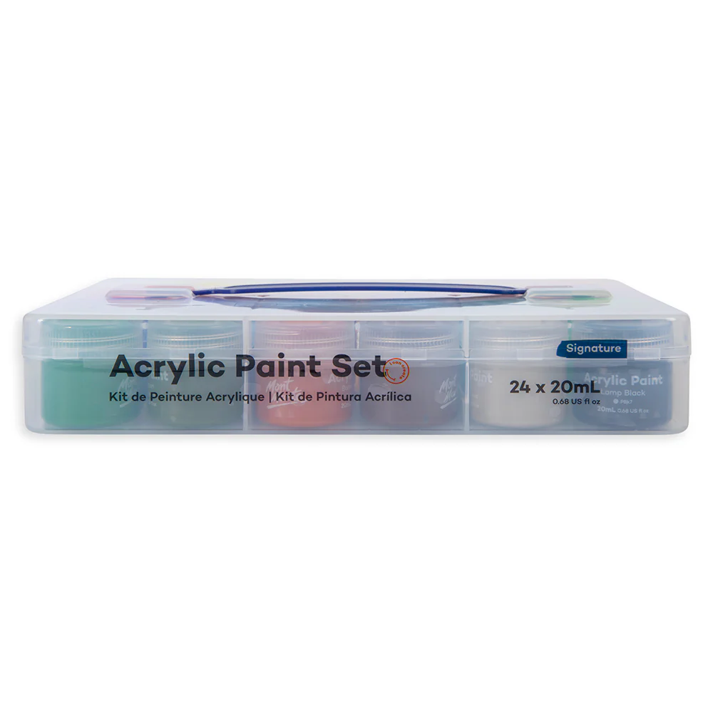 Acrylic Paint Pot Set Signature 24pc x 20ml - Image 2