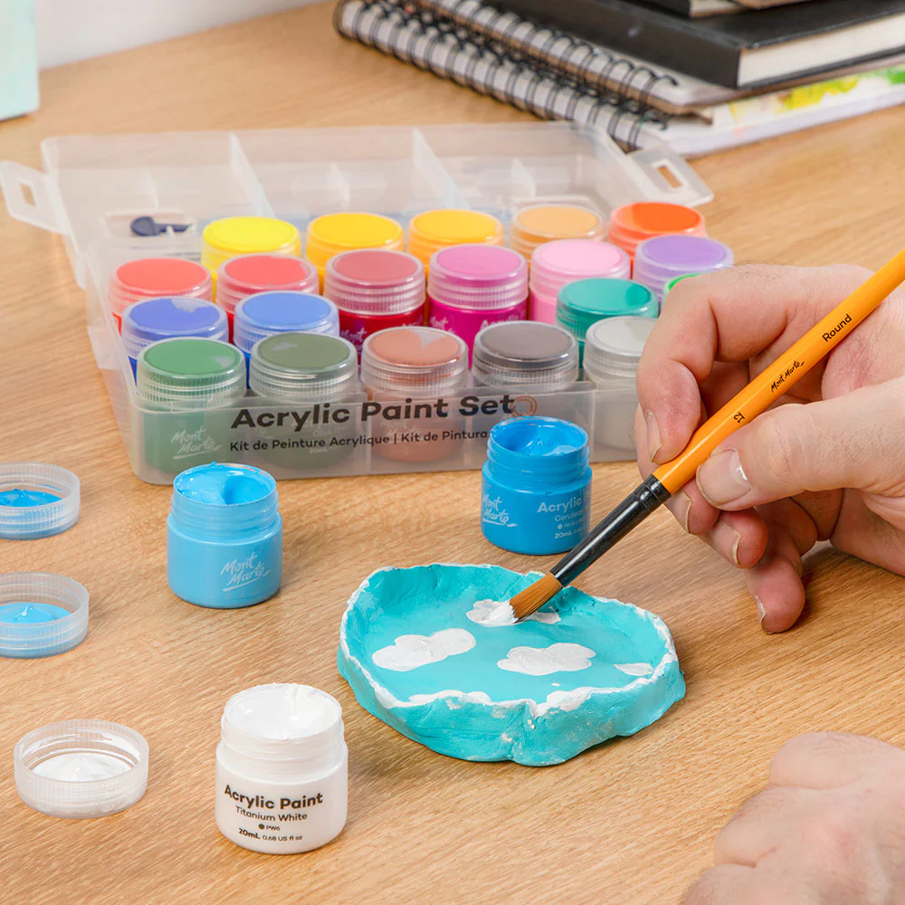 Acrylic Paint Pot Set Signature 24pc x 20ml - Image 6