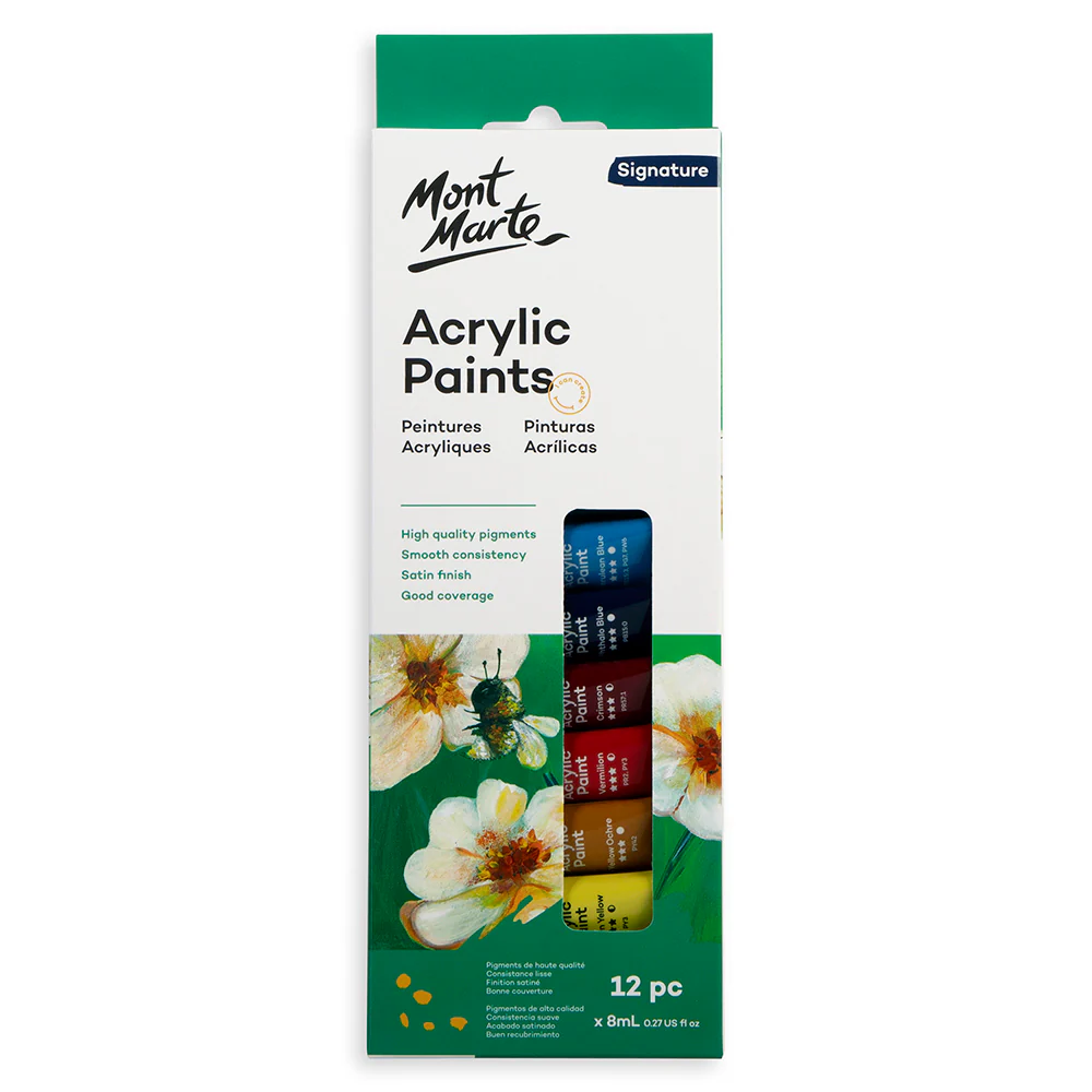 Acrylic Paints Signature 12pc x 8ml