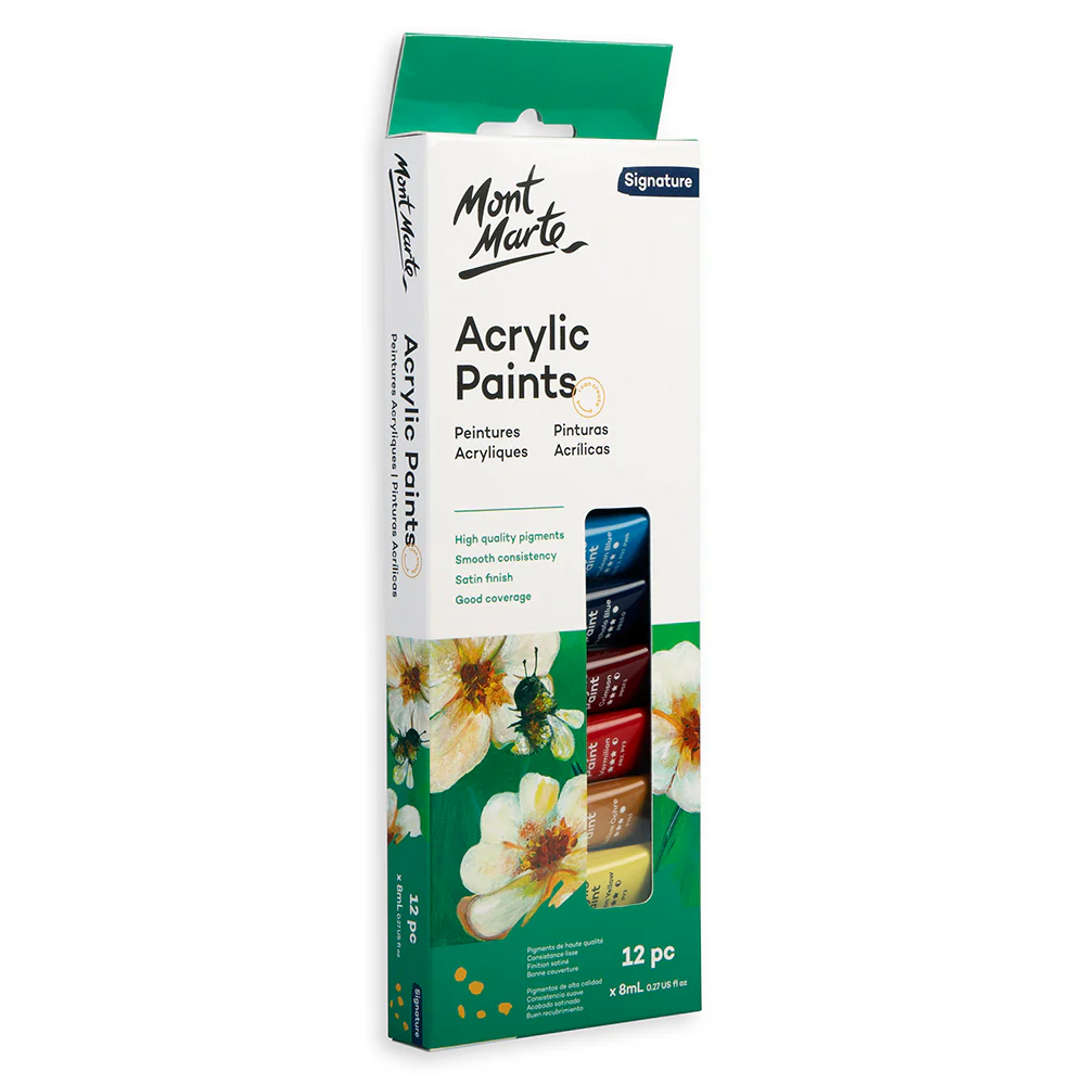 Acrylic Paints Signature 12pc x 8ml - Image 3