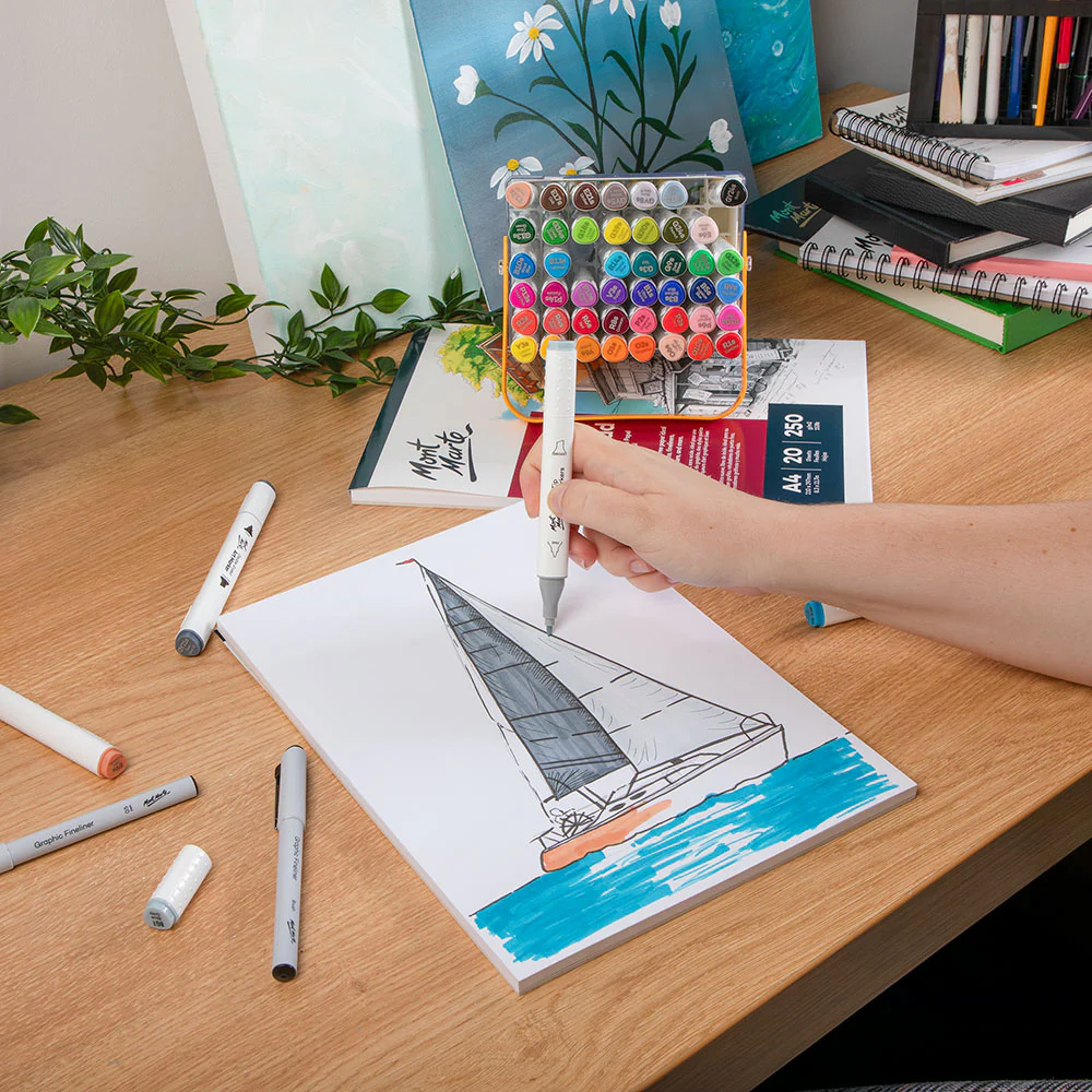 Bristol Paper Pad Premium A4 250gsm 20 Sheets - Image 4
