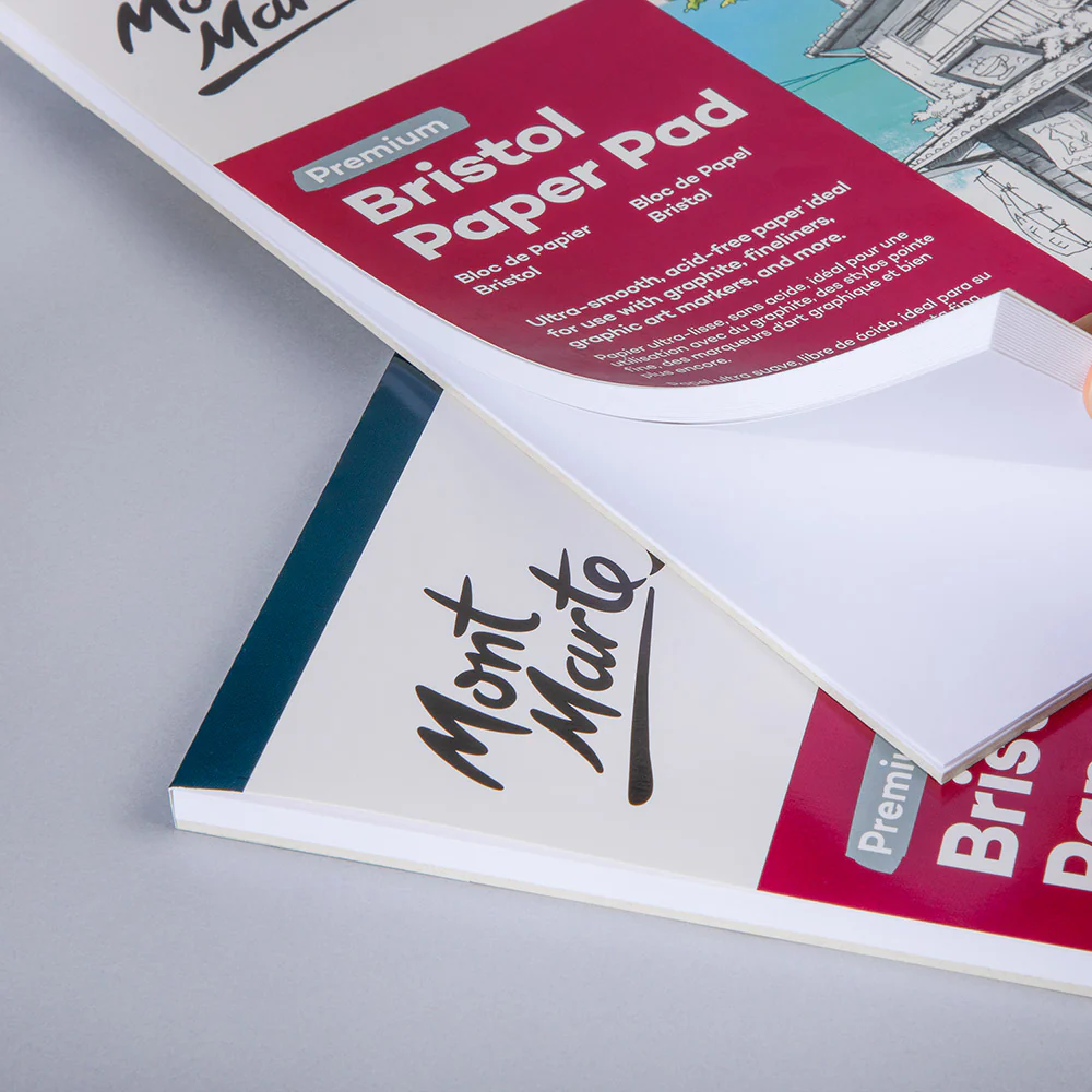 Bristol Paper Pad Premium A4 250gsm 20 Sheets - Image 6
