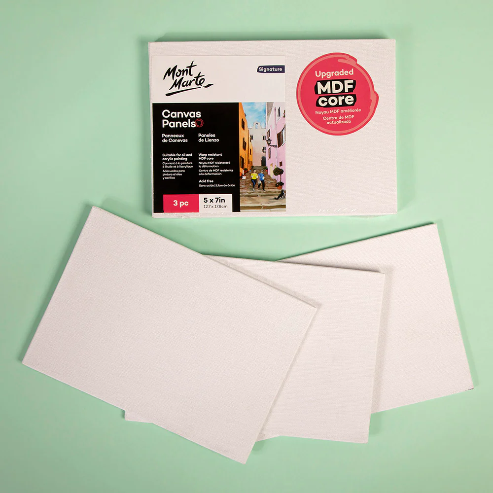 Canvas Panels Signature 3pc 12.7 x 17.8cm (5 x 7in) - Image 2