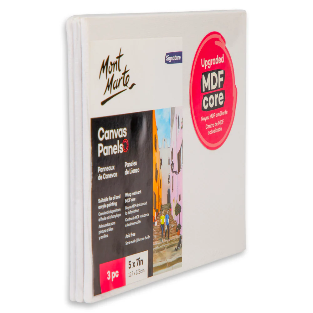 Canvas Panels Signature 3pc 12.7 x 17.8cm (5 x 7in) - Image 3
