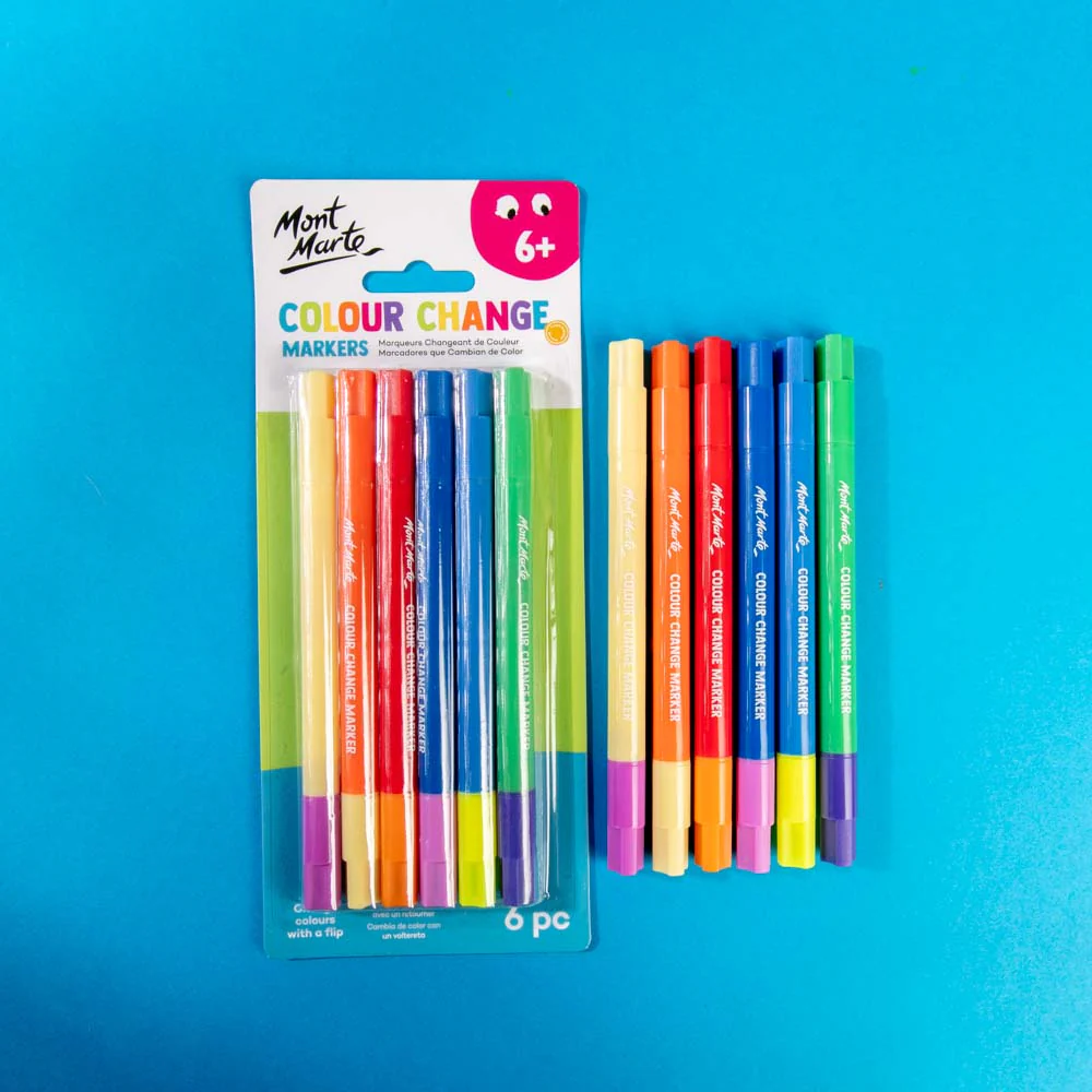 Colour Change Magic Markers 6pc - Image 2
