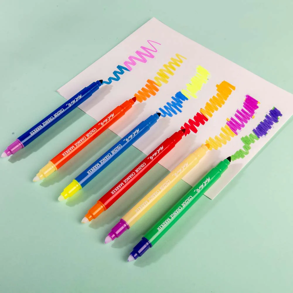 Colour Change Magic Markers 6pc - Image 5
