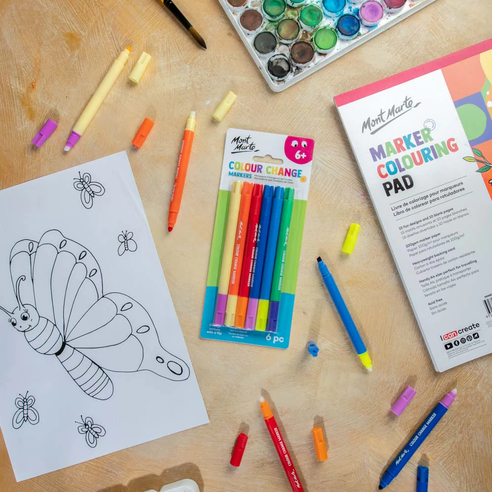 Colour Change Magic Markers 6pc - Image 9