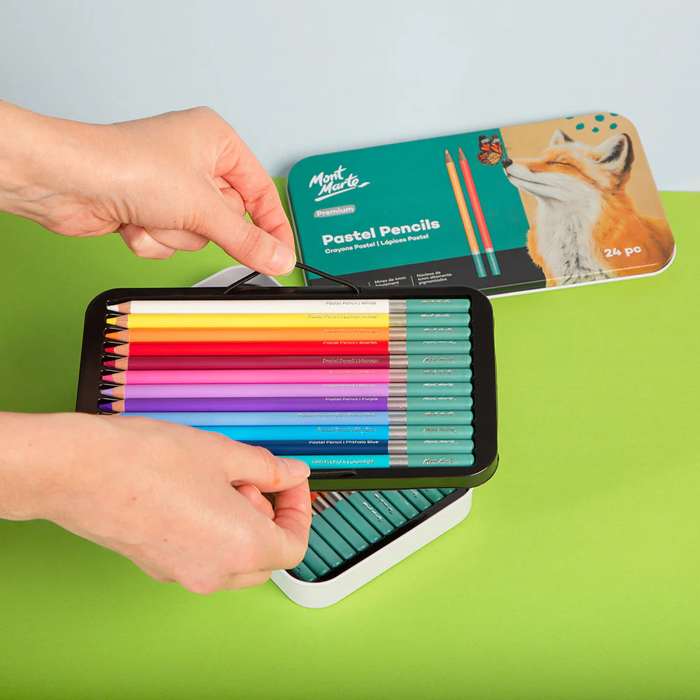 Pastel Pencils 24pc in Tin - Image 5