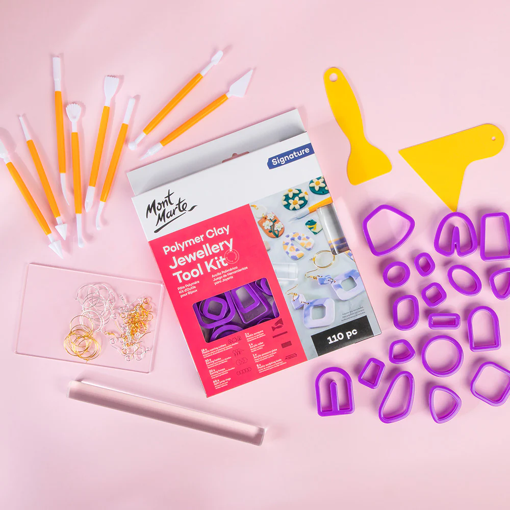Polymer Clay Jewellery Making Kit 110pc Signature - Image 2