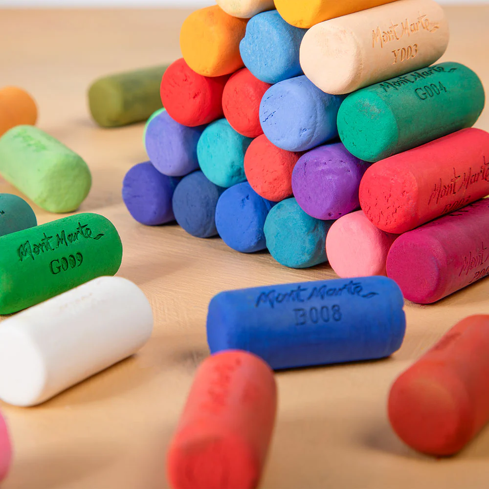 Soft Pastel Half Sticks Premium 48pc - Image 9