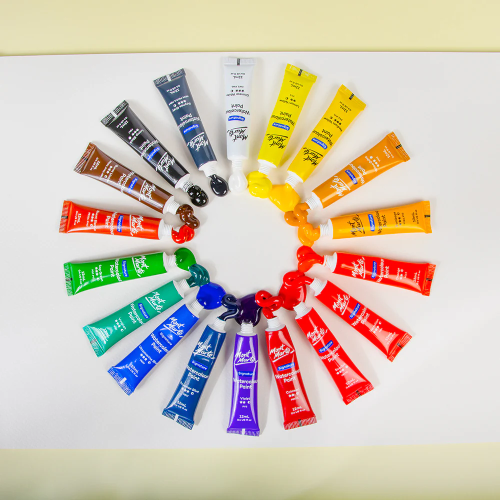 Watercolour Paint Set 18pc x 12ml - Image 10