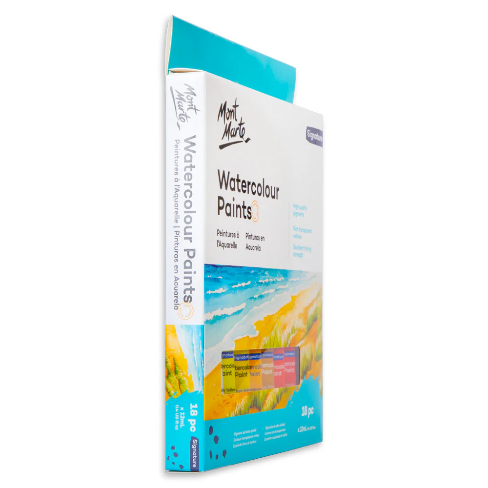 Watercolour Paint Set 18pc x 12ml - Image 3