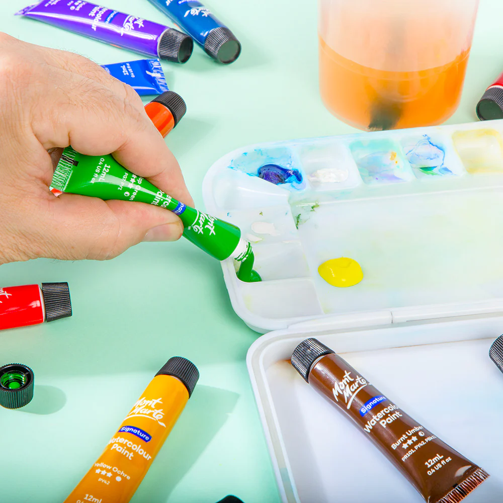 Watercolour Paint Set 18pc x 12ml - Image 6