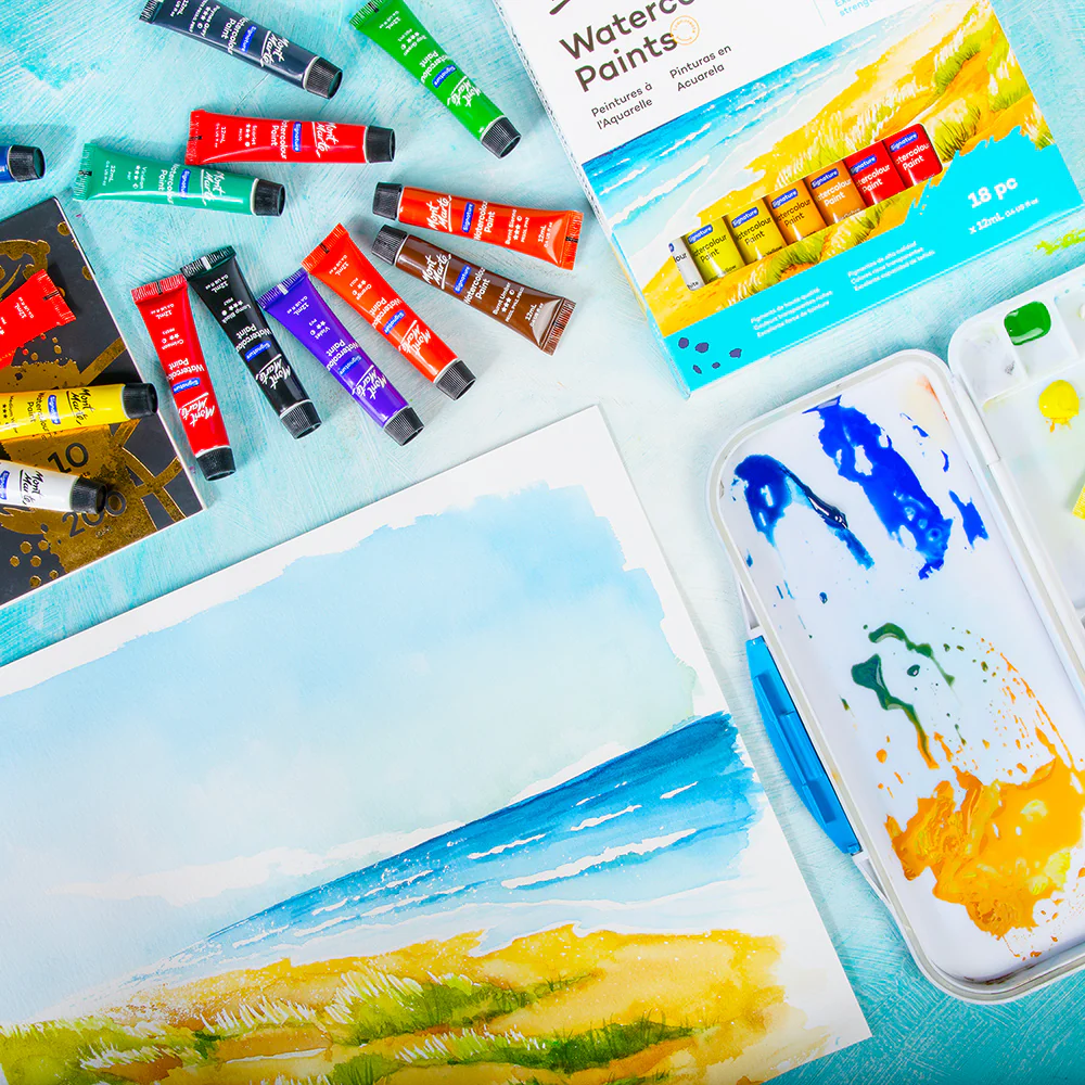 Watercolour Paint Set 18pc x 12ml - Image 8