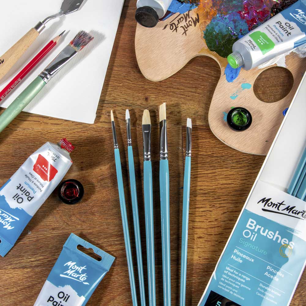 Oil Brushes Signature 5pc - Image 10