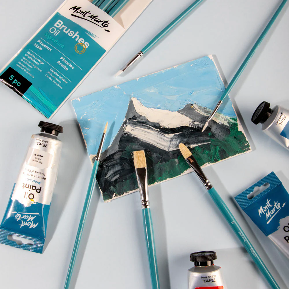 Oil Brushes Signature 5pc - Image 7