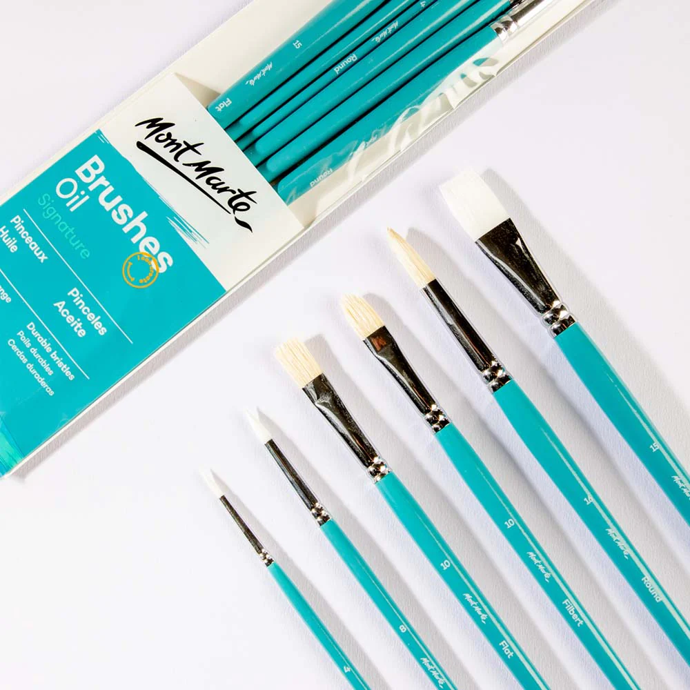 Oil Brushes Signature 6pc - Image 3