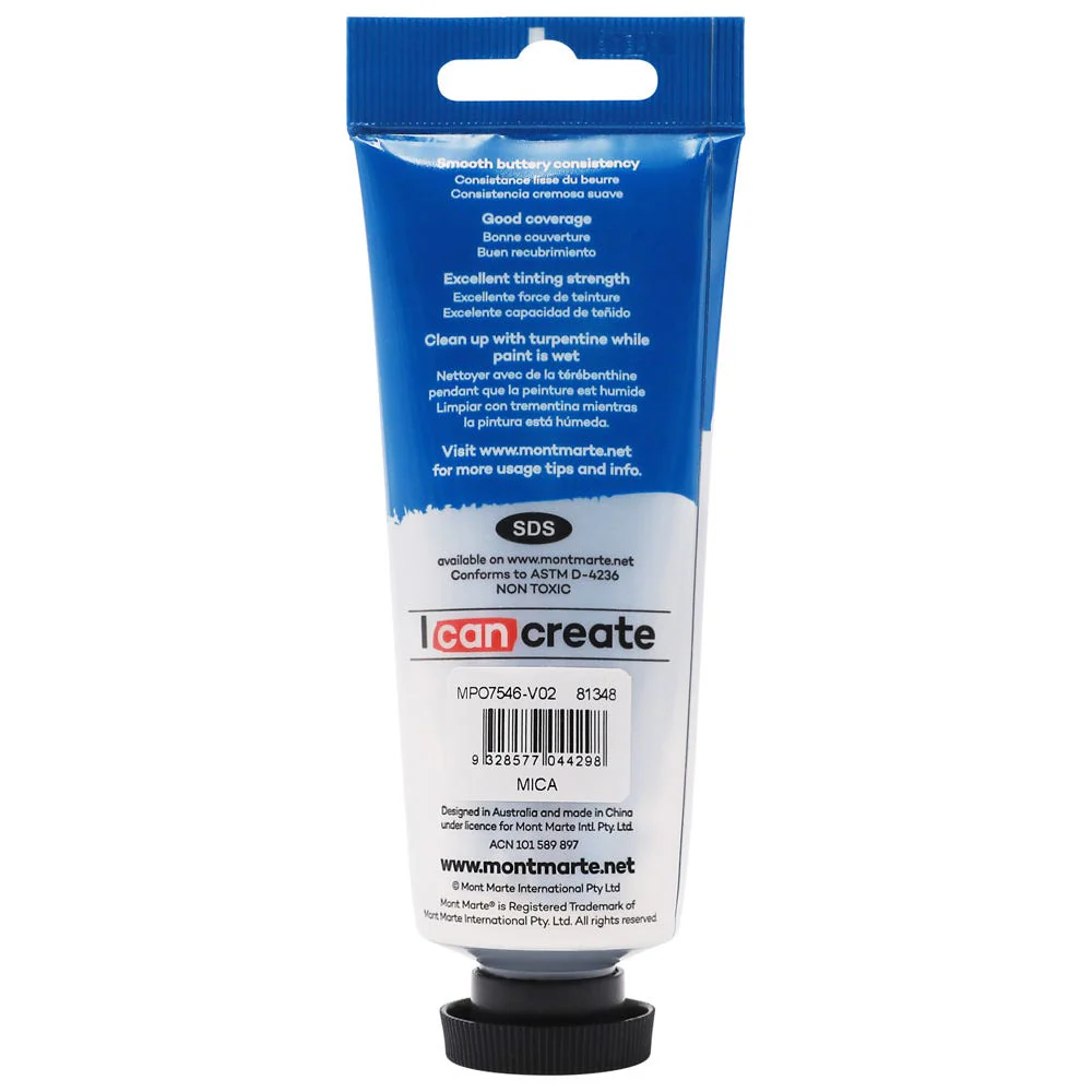 Oil Paint Premium 75ml Tube - Gold - Image 2