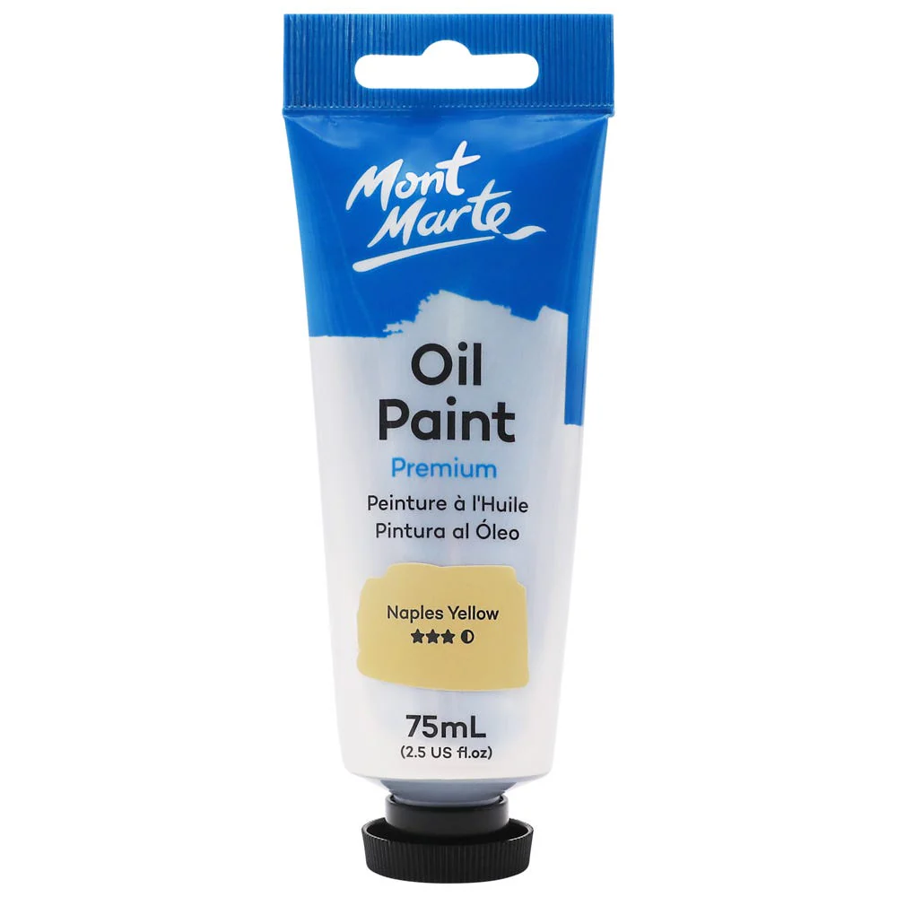 Oil Paint Premium 75ml Tube - Naples Yellow