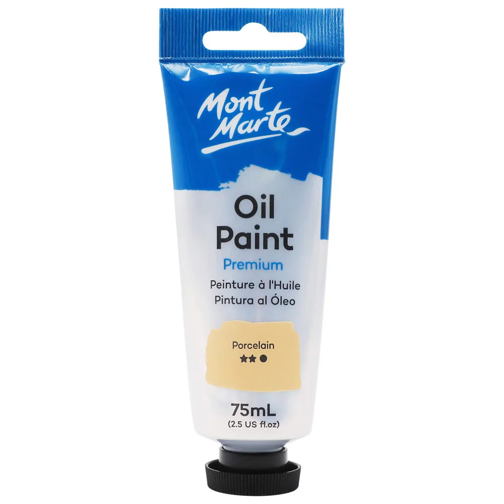 Oil Paint Premium 75ml Tube - Porcelain