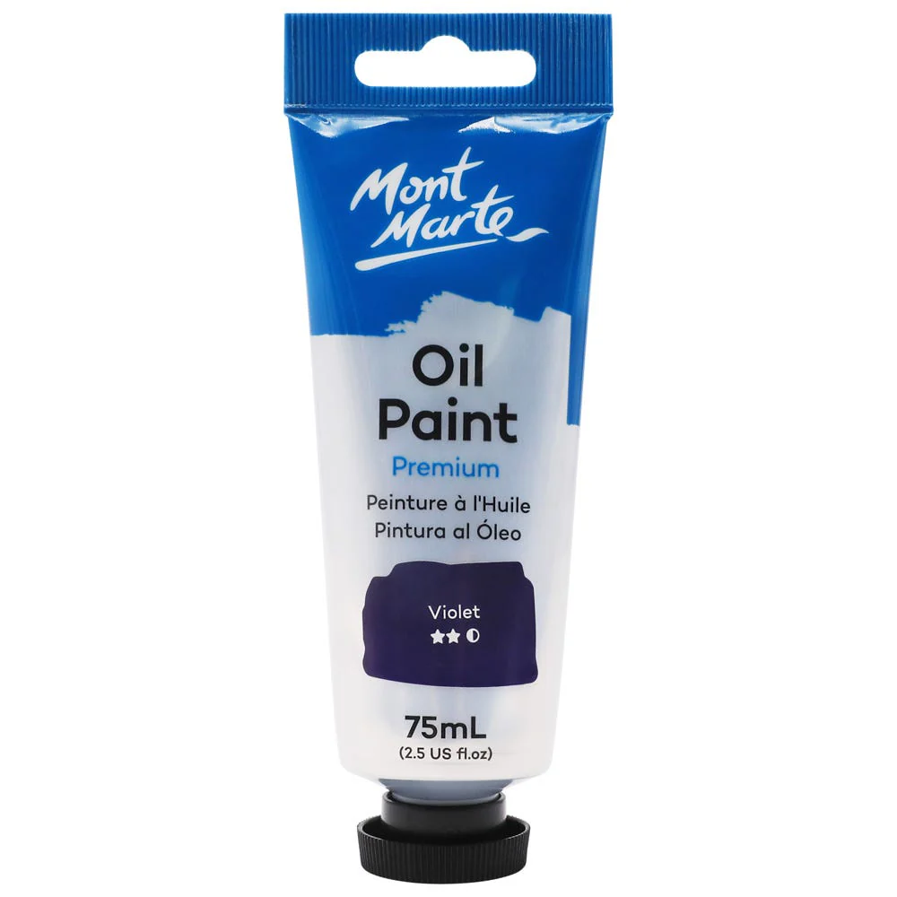 Oil Paint Premium 75ml Tube - Violet