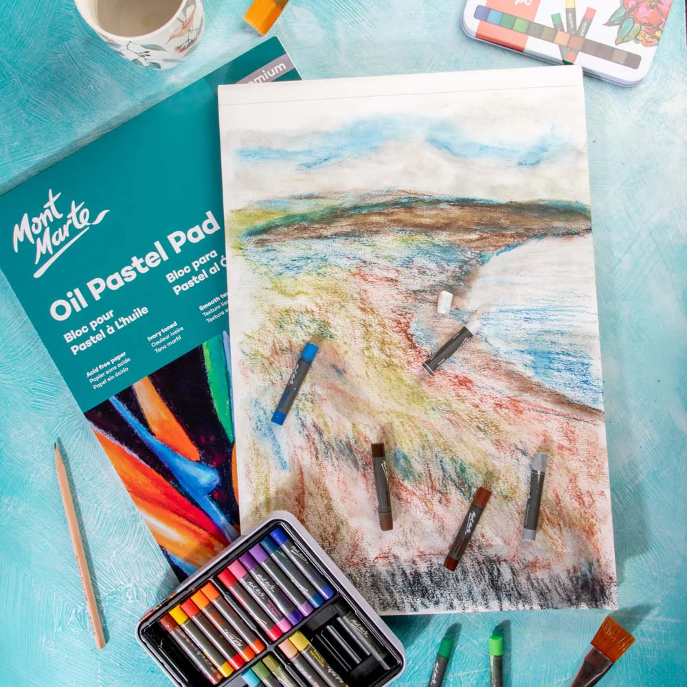 Oil Pastel Pad Premium A3 20 Sheets 200gsm - Image 10