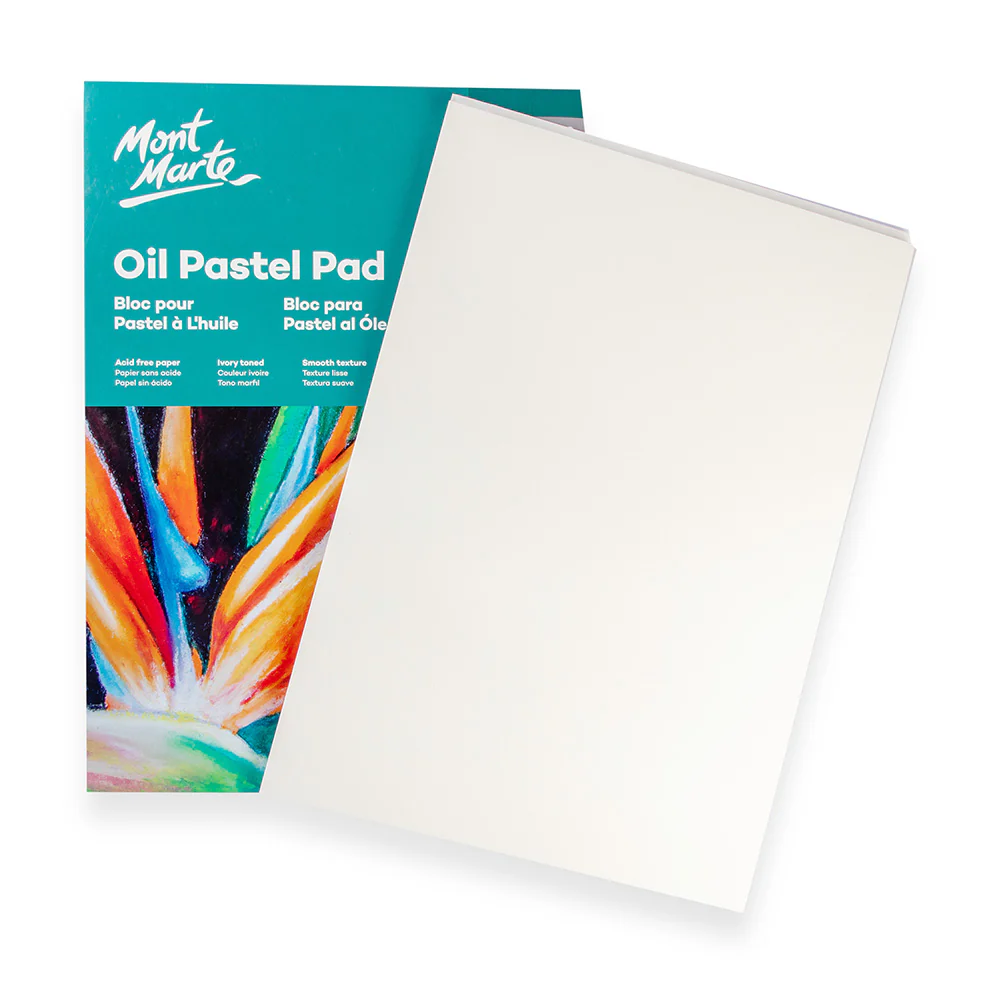 Oil Pastel Pad Premium A4 20 Sheets 200gsm - Image 2