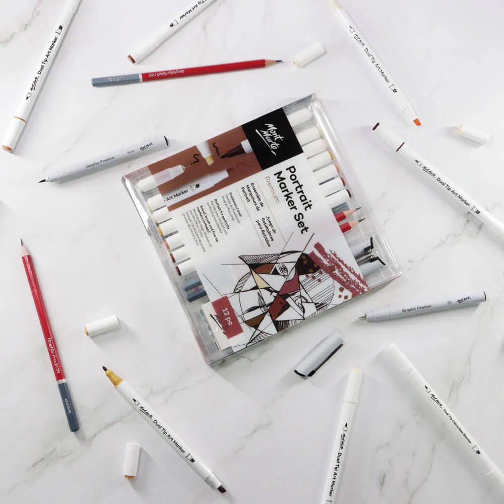 Portrait Marker Set Premium 12pc - Image 10