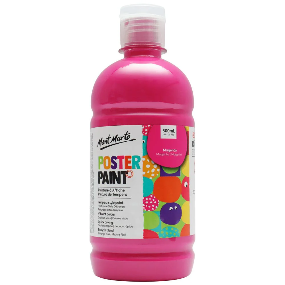 Poster Paint 500ml - Magenta