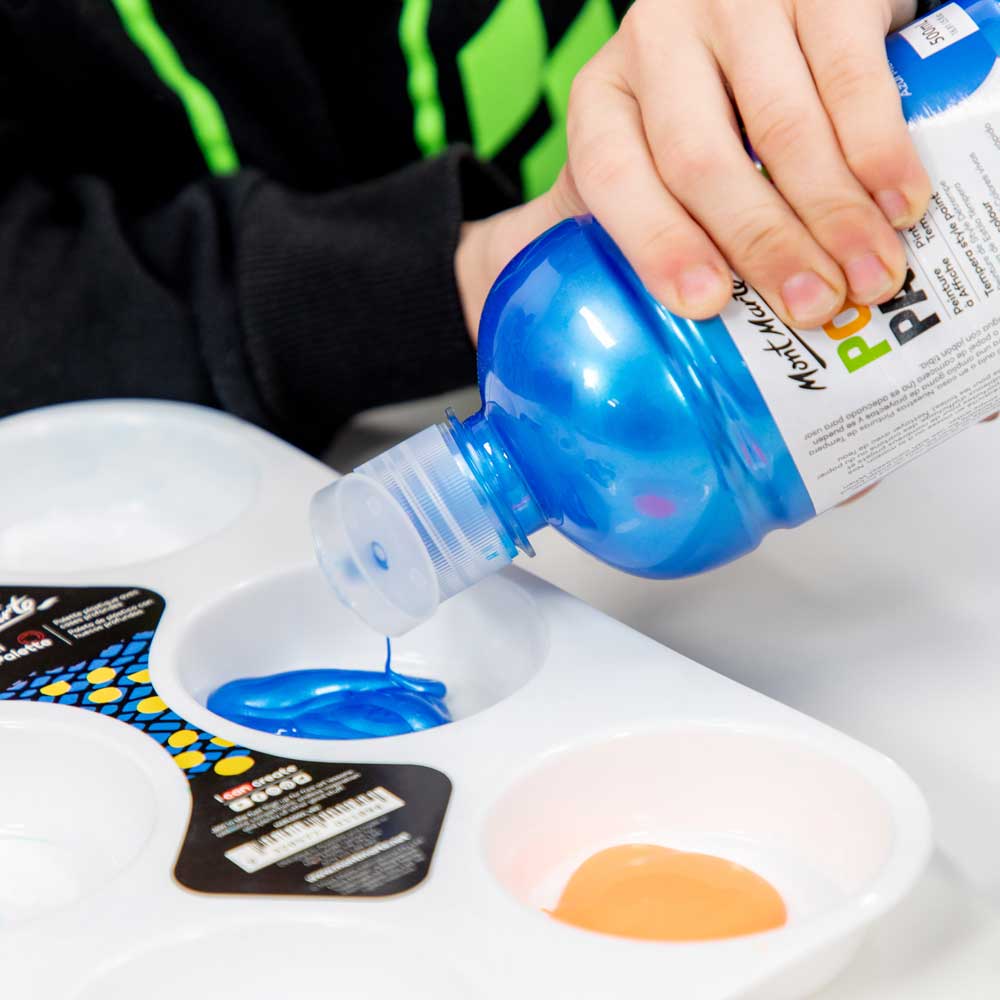 Poster Paint 500ml - Metallic Coral - Image 5