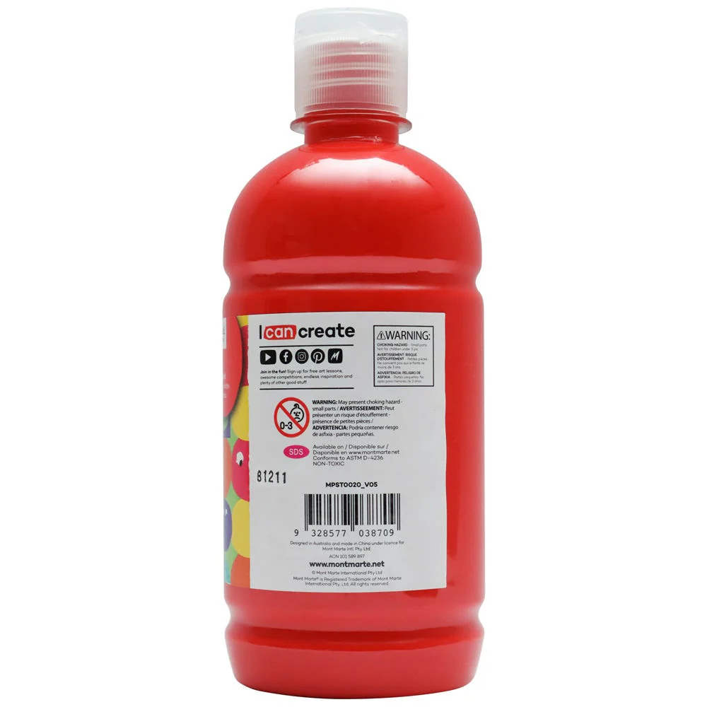 Poster Paint 500ml - Scarlet - Image 2