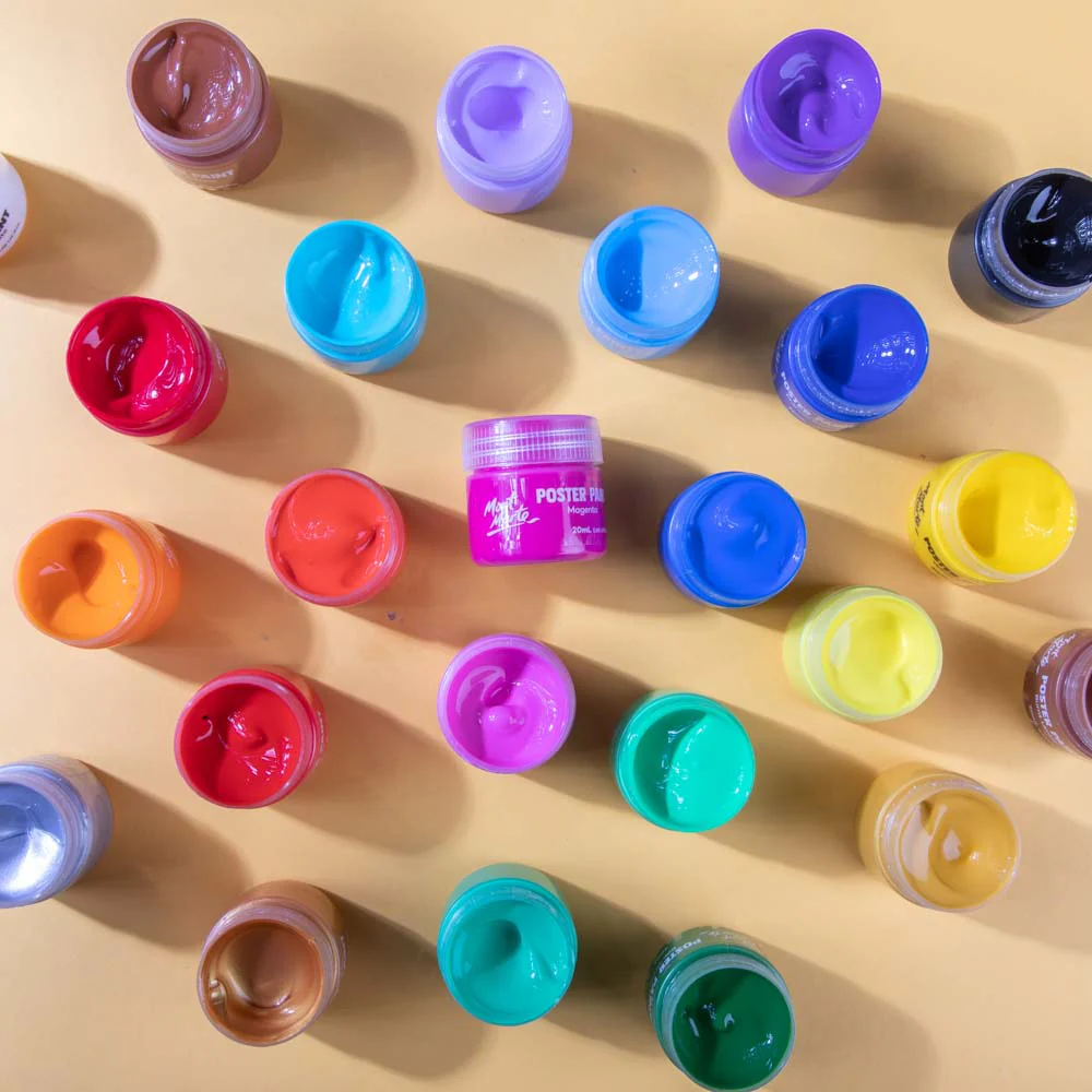 Poster Paints 24pc x 20ml - Image 5
