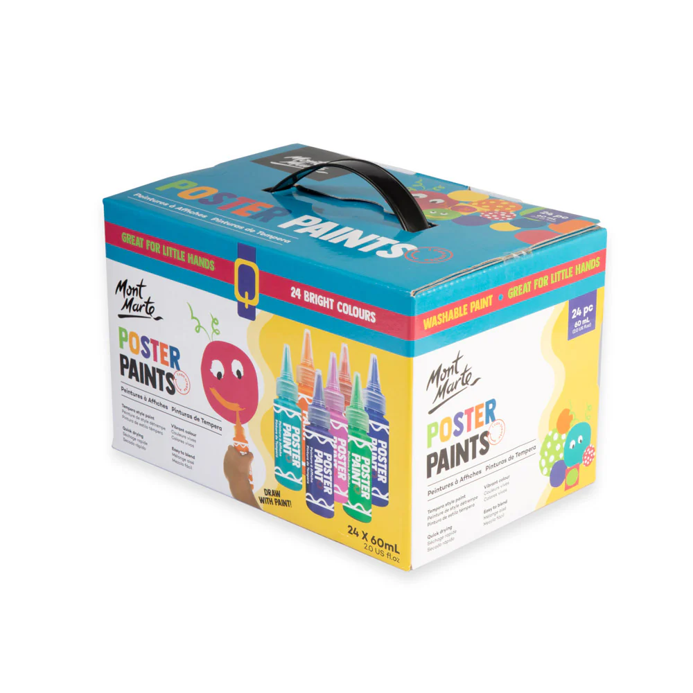 Poster Paints 24pc x 60ml - Image 4