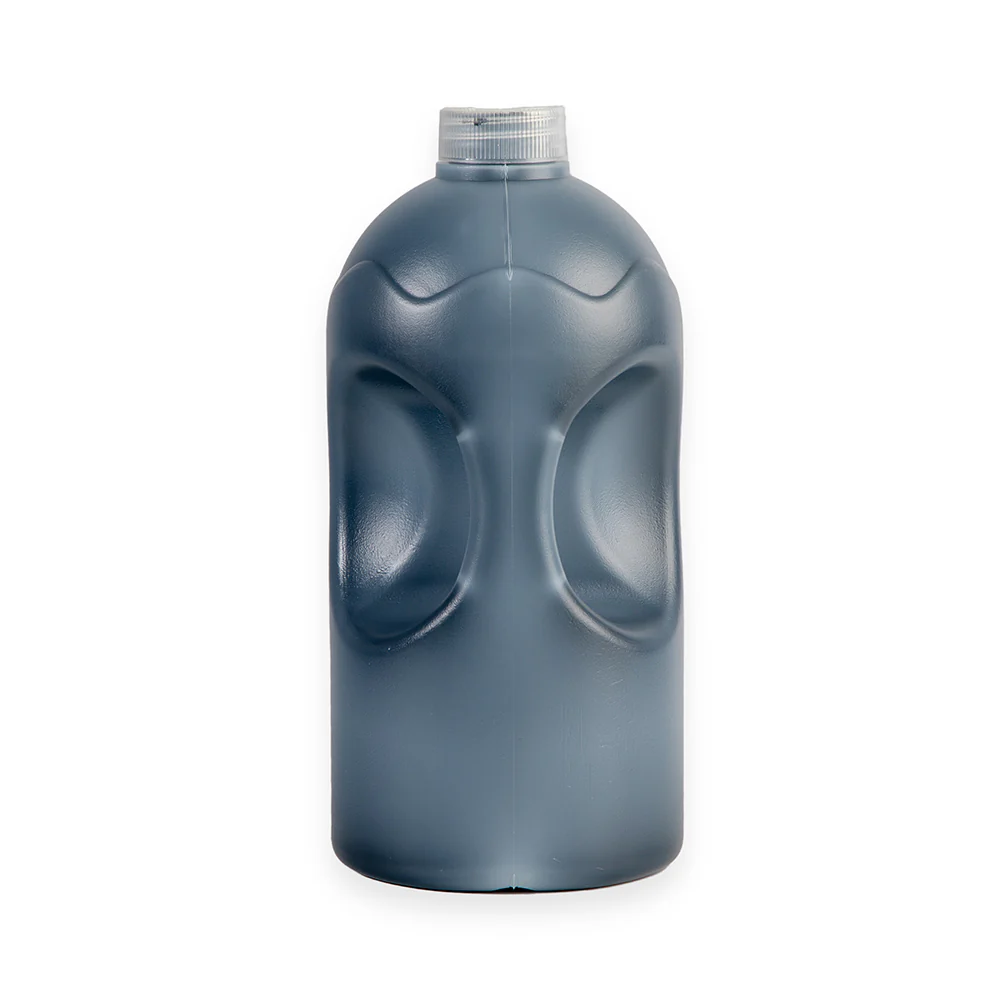 Pouring Acrylic Paint Premium 1L Bottle - Lamp Black - Image 4