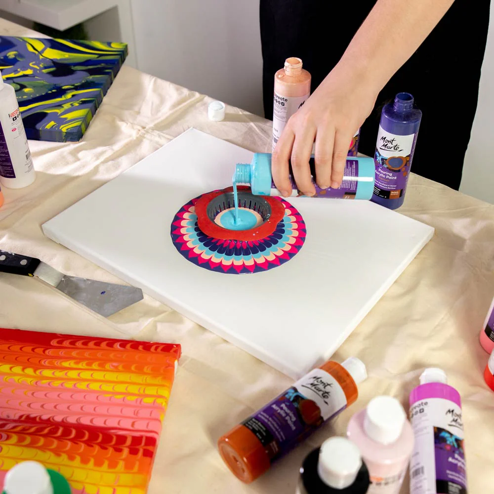 Pouring Acrylic Paint Premium 240ml - Shiraz - Image 6
