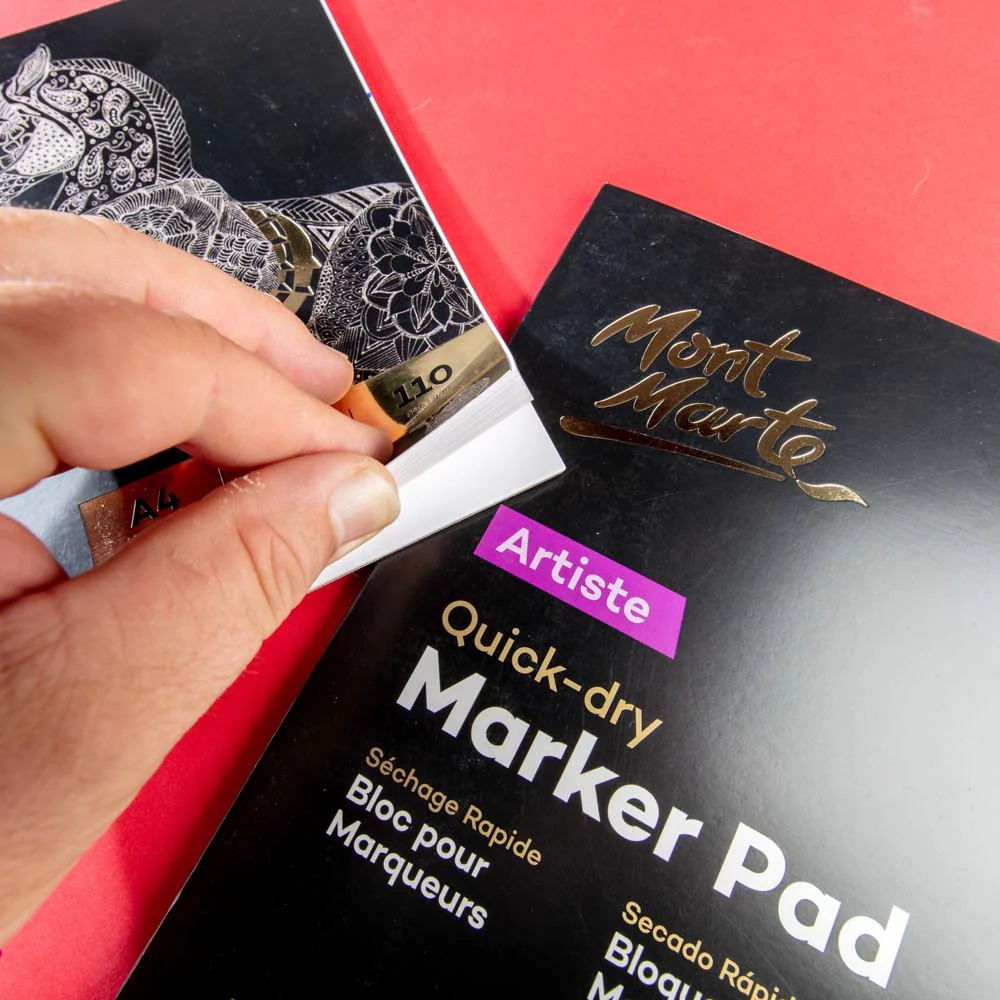 Quick Dry Marker Pad Artiste A3 30 Sheets 110gsm - Image 6