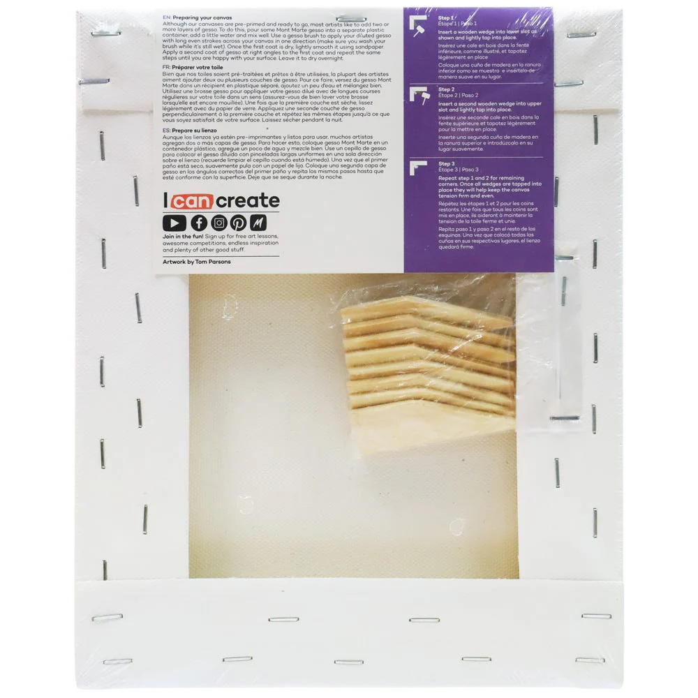 Single Thick Canvas Premium 20.3 x 25.4cm (8 x 10in) - Image 3