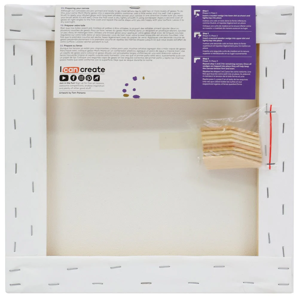 Single Thick Canvas Premium 30.5 x 30.5cm (12 x 12in) - Image 3