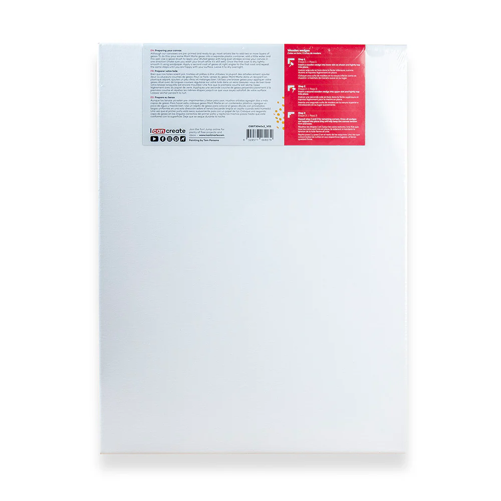 Single Thick Canvas Signature 30 x 40cm (11.8 x 15.7in) 2 Pack - Image 4