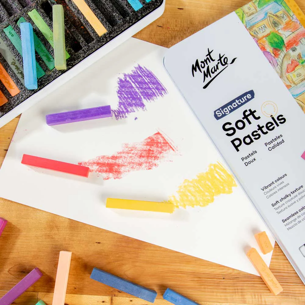 Soft Pastels in Tin Box Signature 36pc - Image 6