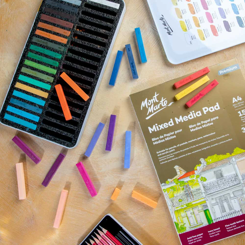 Soft Pastels in Tin Box Signature 36pc - Image 8