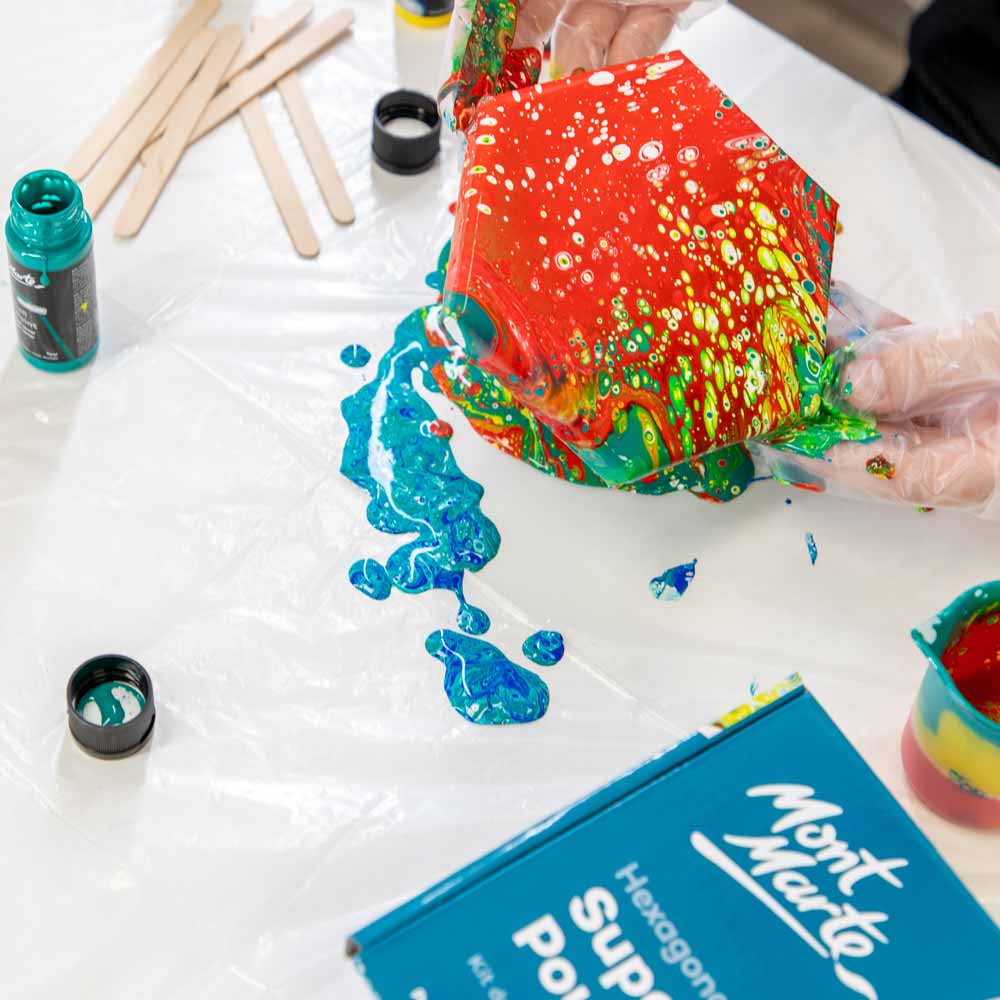 SuperCell Pouring Paint Kit Premium 23pc - Image 7