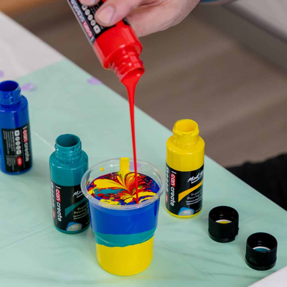 SuperCell Pouring Paint Kit Premium 67pc - Image 7