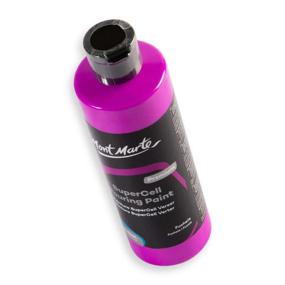 SuperCell Pouring Paint Premium 240ml - Fuchsia - Image 3