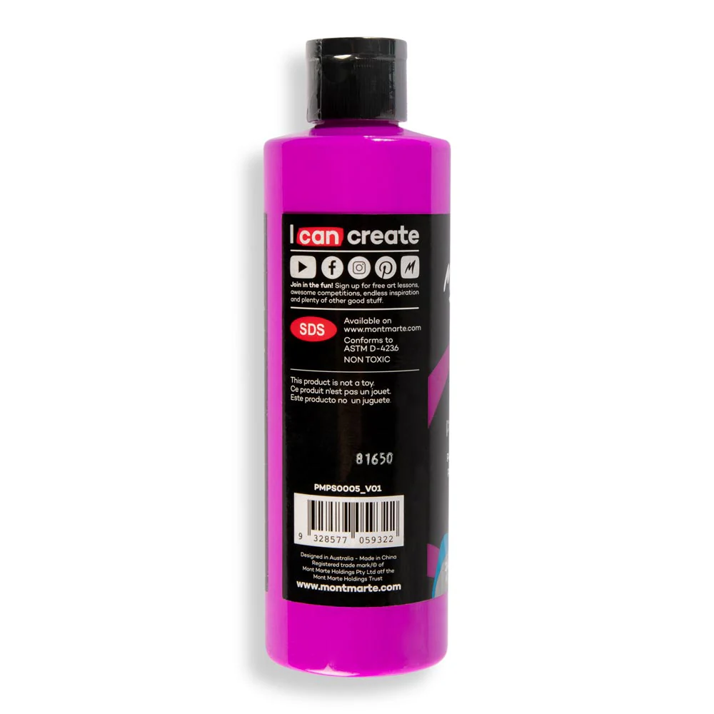SuperCell Pouring Paint Premium 240ml - Fuchsia - Image 4