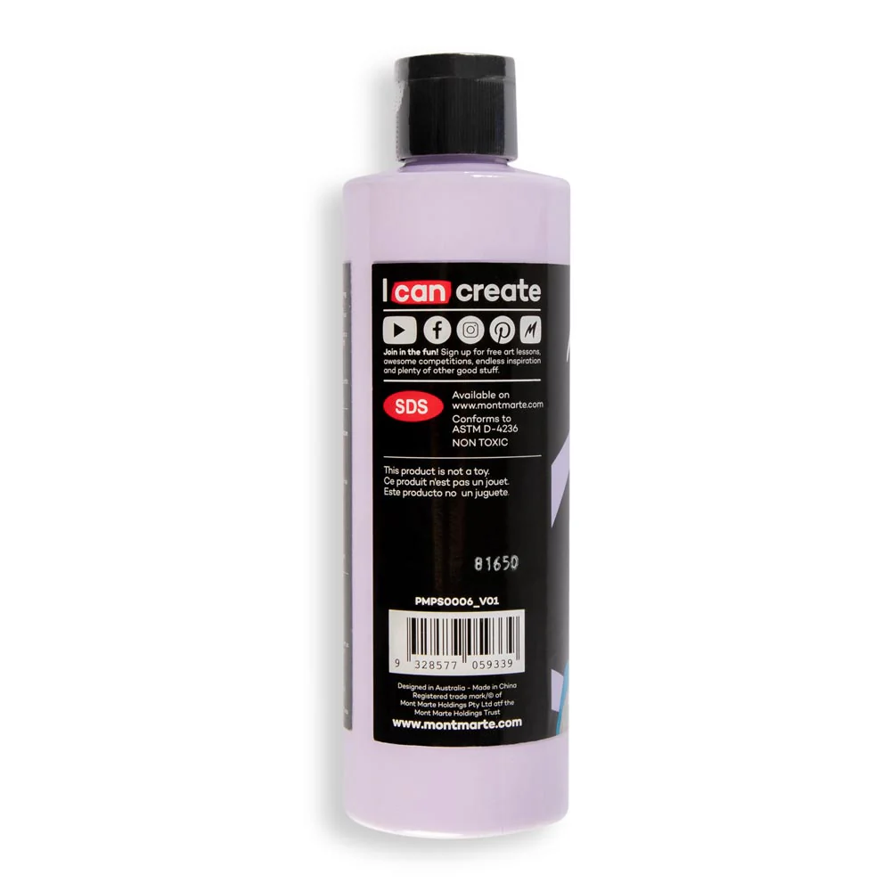 SuperCell Pouring Paint Premium 240ml - Light Purple - Image 4