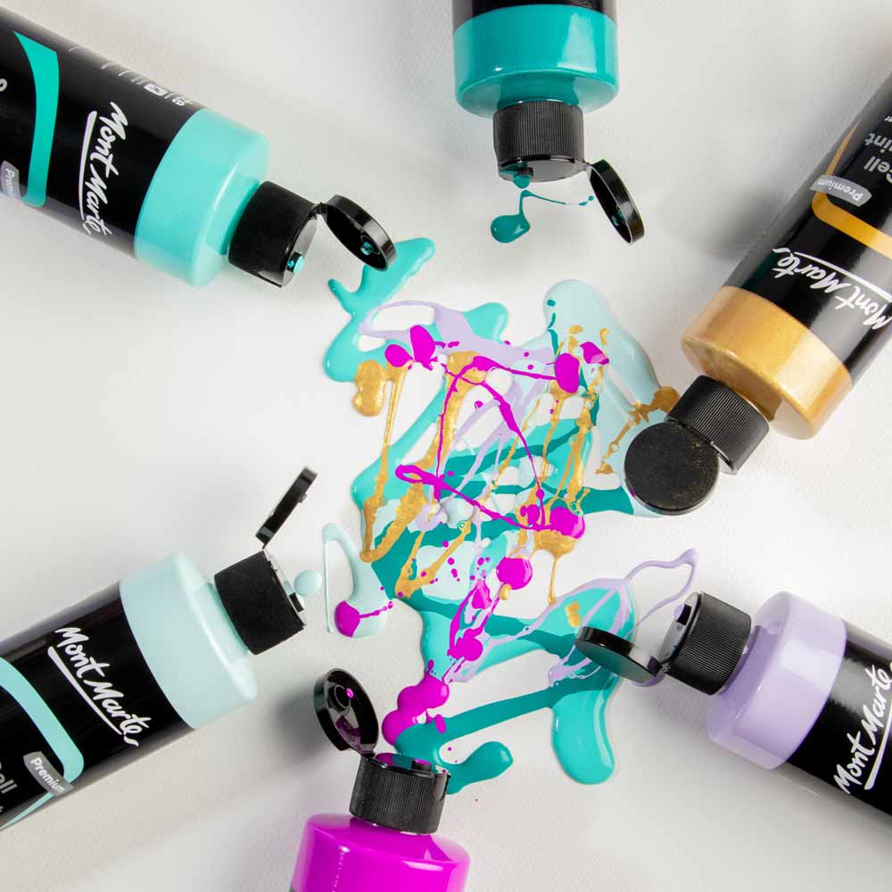 SuperCell Pouring Paint Premium 240ml - Light Purple - Image 6