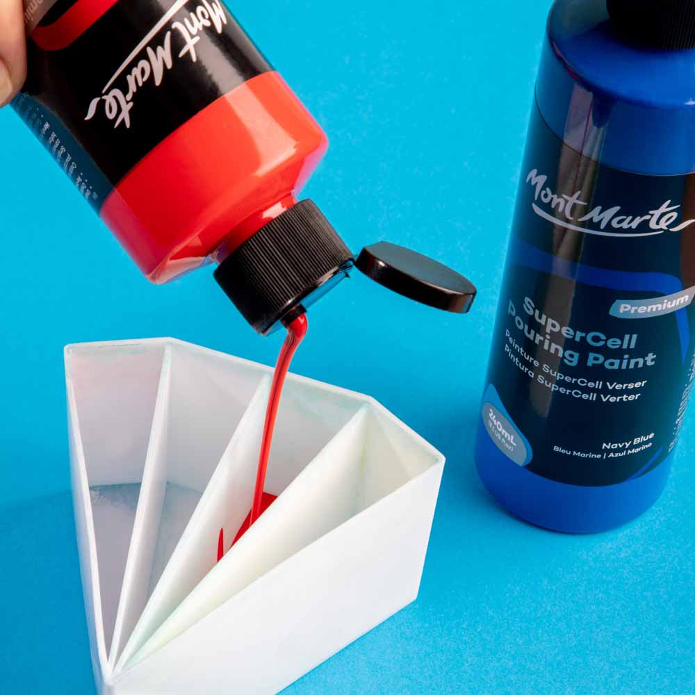 SuperCell Pouring Paint Premium 240ml - Navy Blue - Image 7